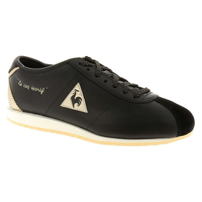 Le Coq Sportif Wendon Sparkly Noir Chaussures Femme